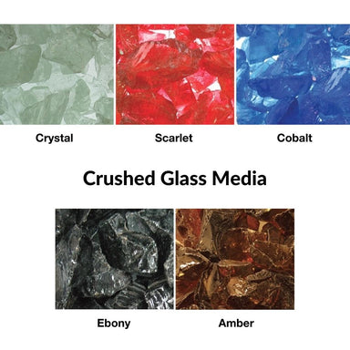 Majestic Crushed Glass Media for Gas Fireplaces