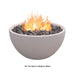 Modern Blaze 42-Inch Western White Round Concrete Fire Bowl