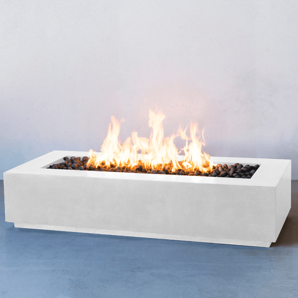 Modern Blaze Lumera Shasta Snow Linear Fire Pit