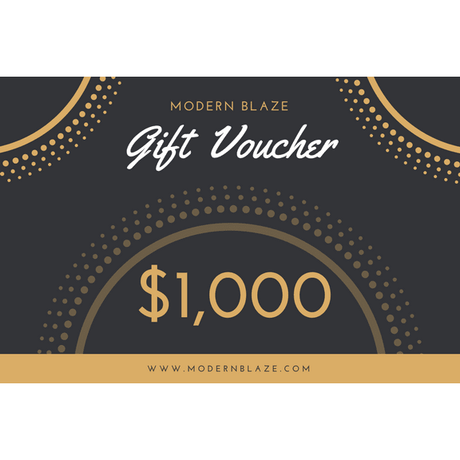 Modern Blaze Classy Gift Cards
