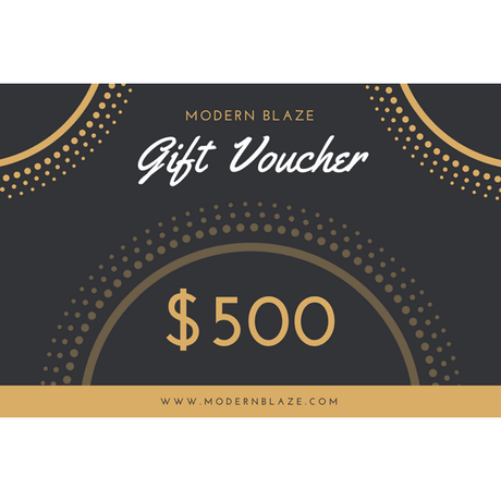 Modern Blaze Classy Gift Cards