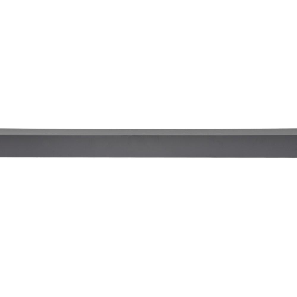 Modern Matte Black Floating Mantel Shelf