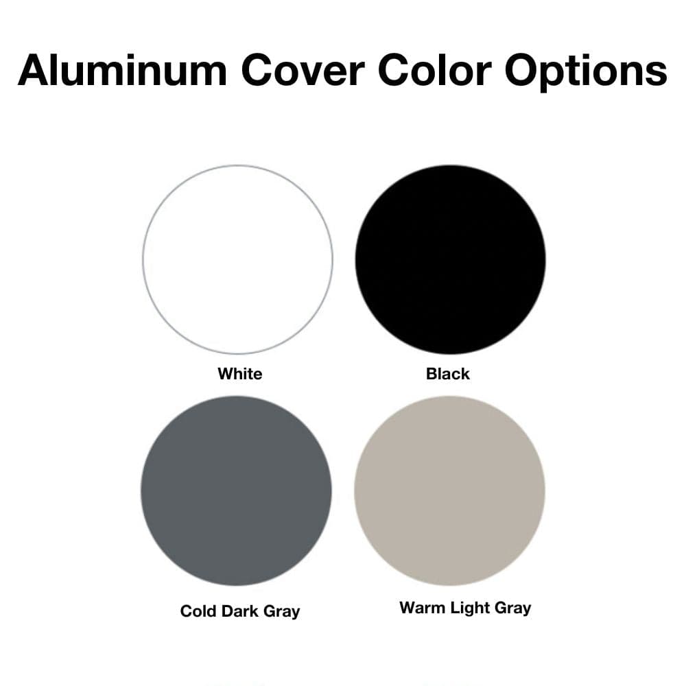 Aluminum Cover Color Options