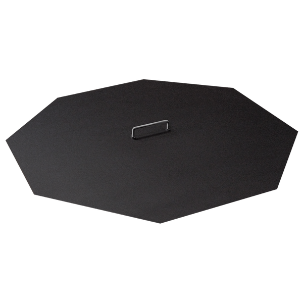 Modern Blaze Octagonal Steel Fire Pit Cover/Snuffer