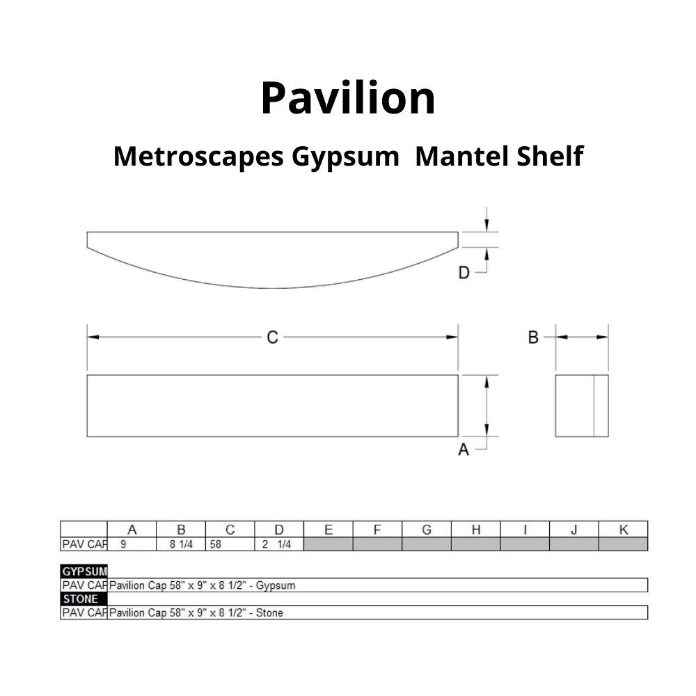 Pavilion Specs
