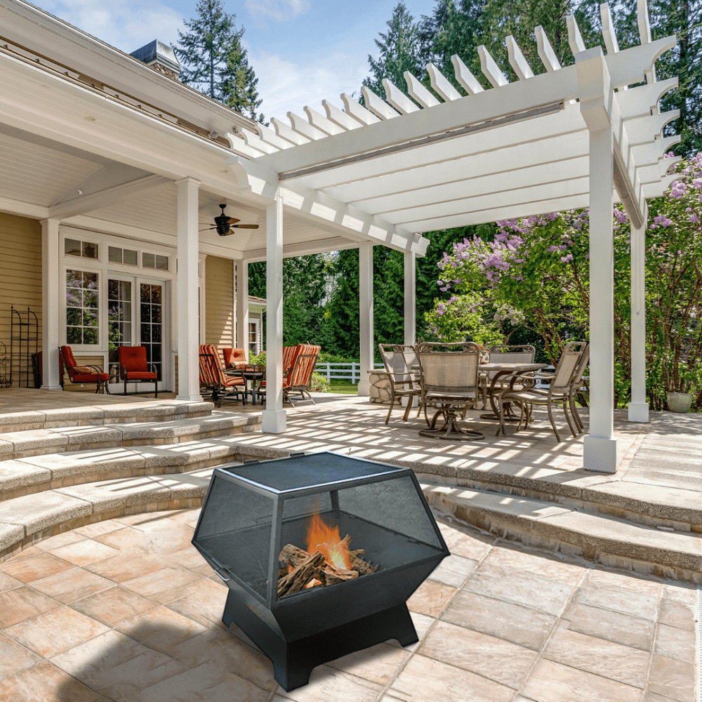 Modern Blaze Fire Pit - Thumbnail 2