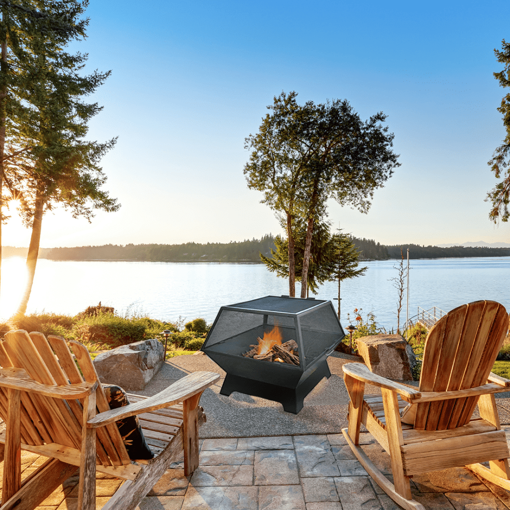 Modern Blaze Fire Pit