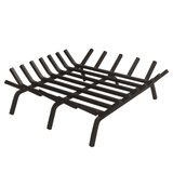 Modern Blaze Square Steel Fire Pit Grate