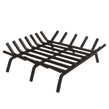 Modern Blaze Square Steel Fire Pit Grate