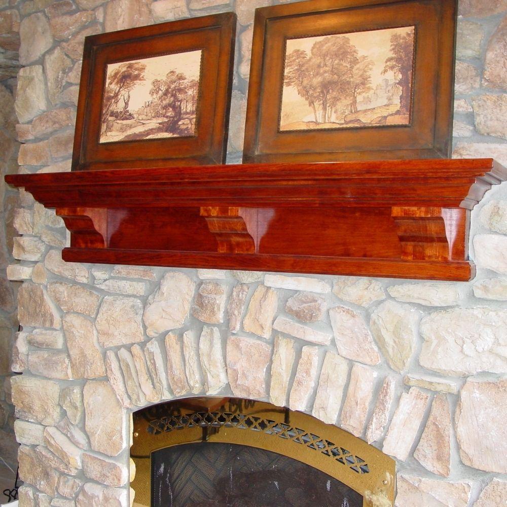 Waterford Traditional Wood Mantel Shelf