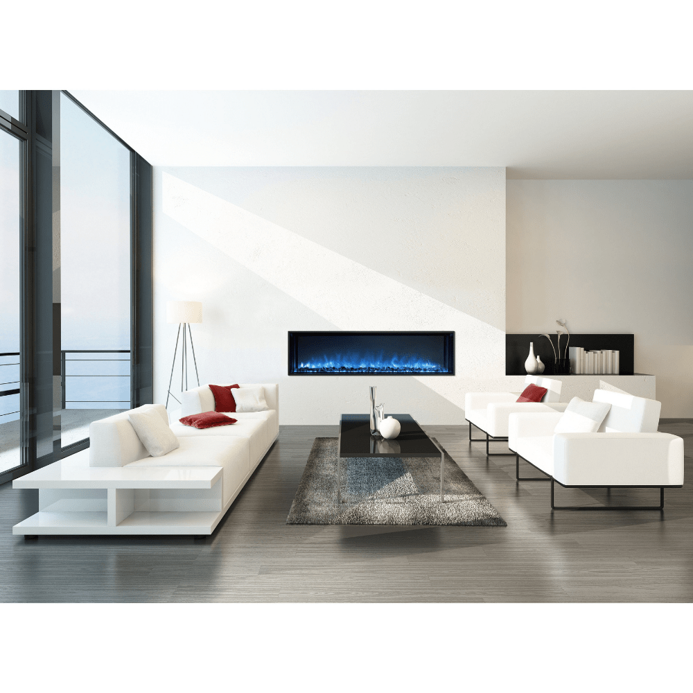 Modern Flames Landscape-2 Fireplace with Blue Flame in Room Setting