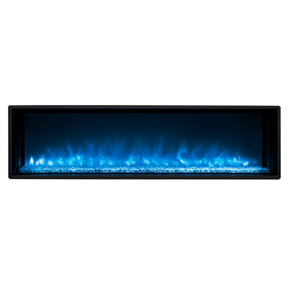 Modern Flames Landscape-2 Fireplace - Small Crystals and Blue Flame