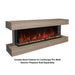 Modern Flames Coastal Sand Cabinet for Landscape Pro Multi Fireplace Side View