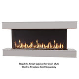 modern flames orion multi electric fireplace sold separately