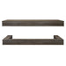 Modern Flames Driftwood Grey Floating Mantel  for Orion Multi Fireplace