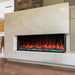 Modern Flames Landscape Pro Multi 3-Sided Smart Electric Fireplace with Blue Ember Bed