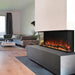 Modern Flames Landscape Pro Multi 3-Sided Smart Electric Fireplace in Living Room