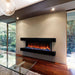 Modern Flames Landscape Pro Multi 3-Sided Smart Electric Fireplace with Black Cabinet