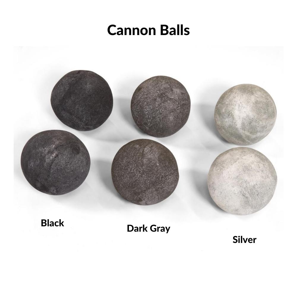 Optional Decorative Media - Cannon Balls