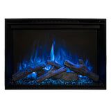 Modern Flames Redstone Electric Fireplace Insert with Blue Flame