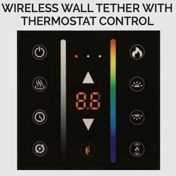 Modern Flames Thermostat and Full Wall Control