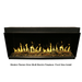 Modern Flames Orion Multi Built-In/Wall Mounted Electric Fireplace single-sided install