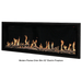 Modern Flames Orion Slim 52" Built-In/Wall Mounted Smart Electric Fireplace angled view