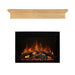 Modern Flames Redstone Electric Fireplace Insert with Traditional Elegant Wood Mantel