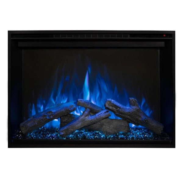 Modern Flames Redstone Electric Fireplace Insert with Blue Flame