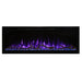 Modern Flames Spectrum Slimline Electric Fireplace with Log Set and Fire Glass