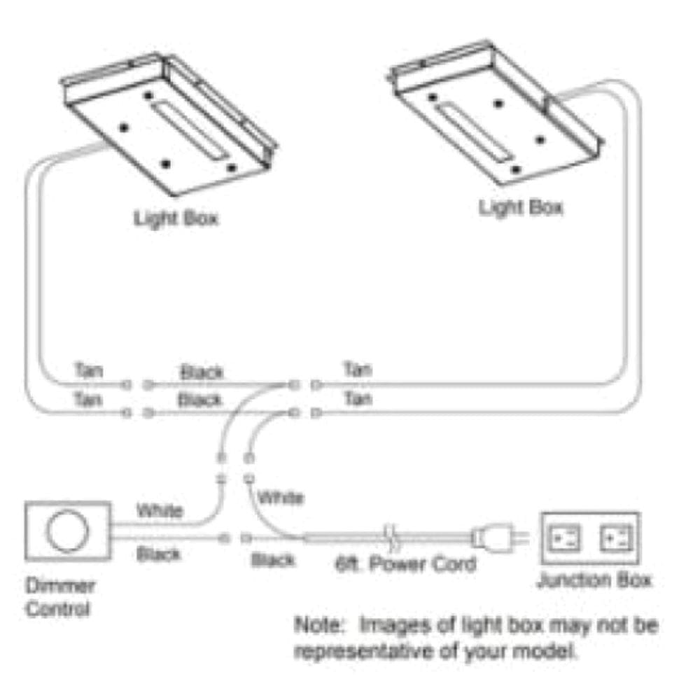 Monessen Accent Light Kit for Lo-Rider Designer See-Through Firebox ( MONALST )
