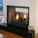 Accent Light Kit for Lo-Rider Designer See-Through Firebox ( MONALST ) in freestanding wall Wall