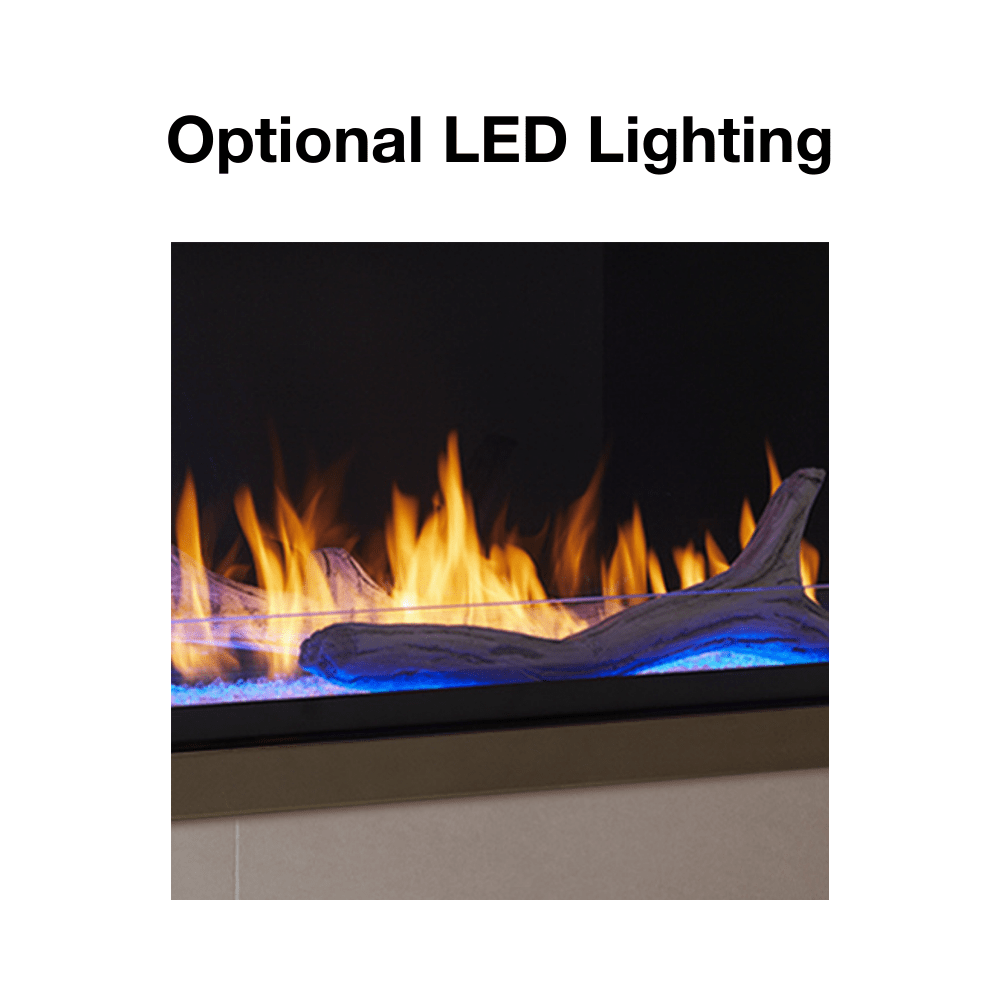 led lights for artisan 42-inch fireplace