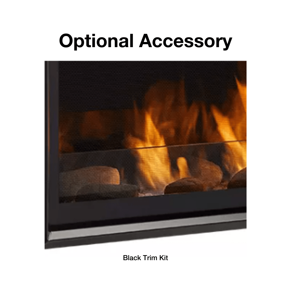 monessen black trim kit for artisan fireplace