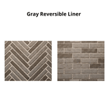 Gray Reversible Liner for Monessen Attribute Vent-Free Gas Firebox