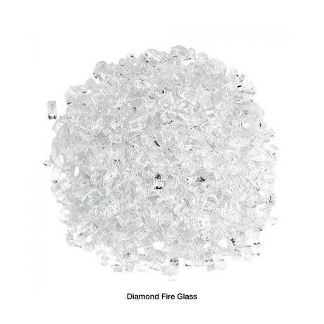 Diamond Fire Glass