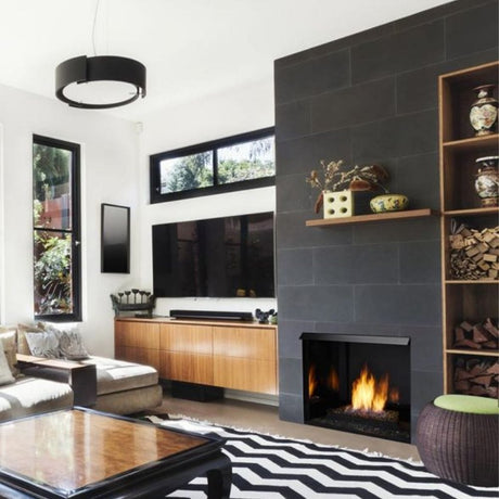 Monessen Lyric Series 24-Inch Vent Free Gas Burner in Livingroom