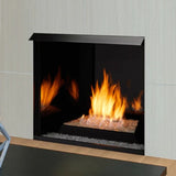 Monessen Reflective Black Glass Liner for Lo-Rider Gas Firebox