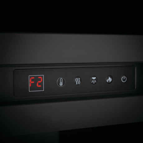 Button Controls of Napoleon Element Built-in Electric Firebox