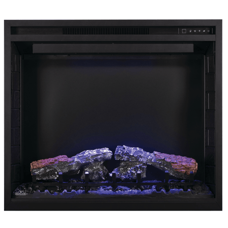 Napoleon Element Built-in Electric Firebox with blue top led light