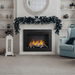Napoleon Element Built-in Electric Firebox in living room