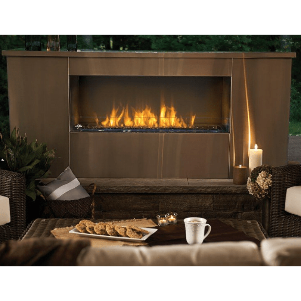 Napoleon Galaxy 48 In Outdoor Gas Fireplace in Outdoor Living Space