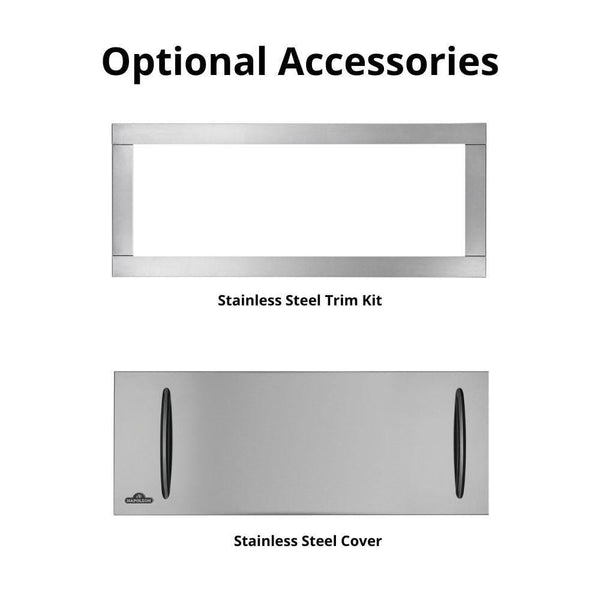 Napoleon Stainless Steel Cover And Trim Kit - installation view