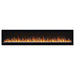Napoleon Alluravision Deep 74" Built-in /Wall Mounted Electric Fireplace with fire glass