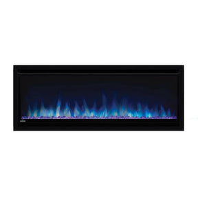 Napoleon Alluravision Slimline Built-in /Wall Mounted Electric Fireplace with blue flames