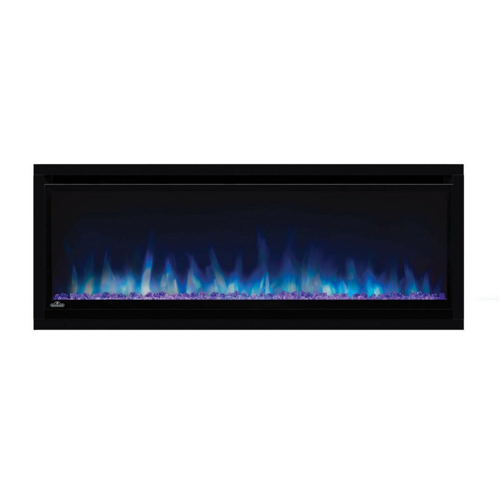 Napoleon Alluravision Slimline Built-in /Wall Mounted Electric Fireplace with blue flames