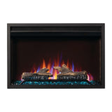 Napoleon Cineview™ 30" Built-in Electric Firebox with blue accent lights