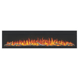 Napoleon Entice™ Built-in / Wall Mounted Electric Fireplace with driftwood logs