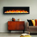 Napoleon Entice™ Built-in / Wall Mounted Electric Fireplace in a japandi inspired living room