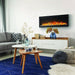 Napoleon Entice™ Built-in / Wall Mounted Electric Fireplace In A Living Room